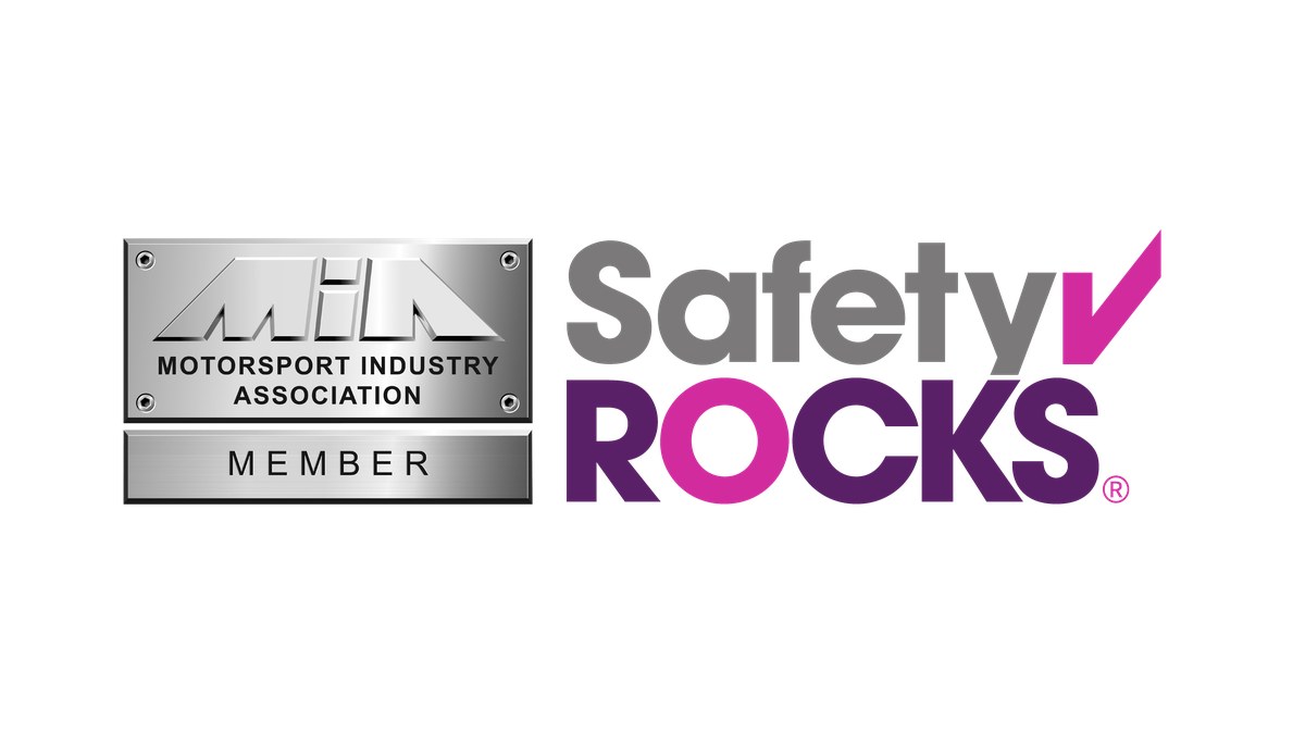 Safety Rocks and Motorsport Industry Association (MIA) member logo